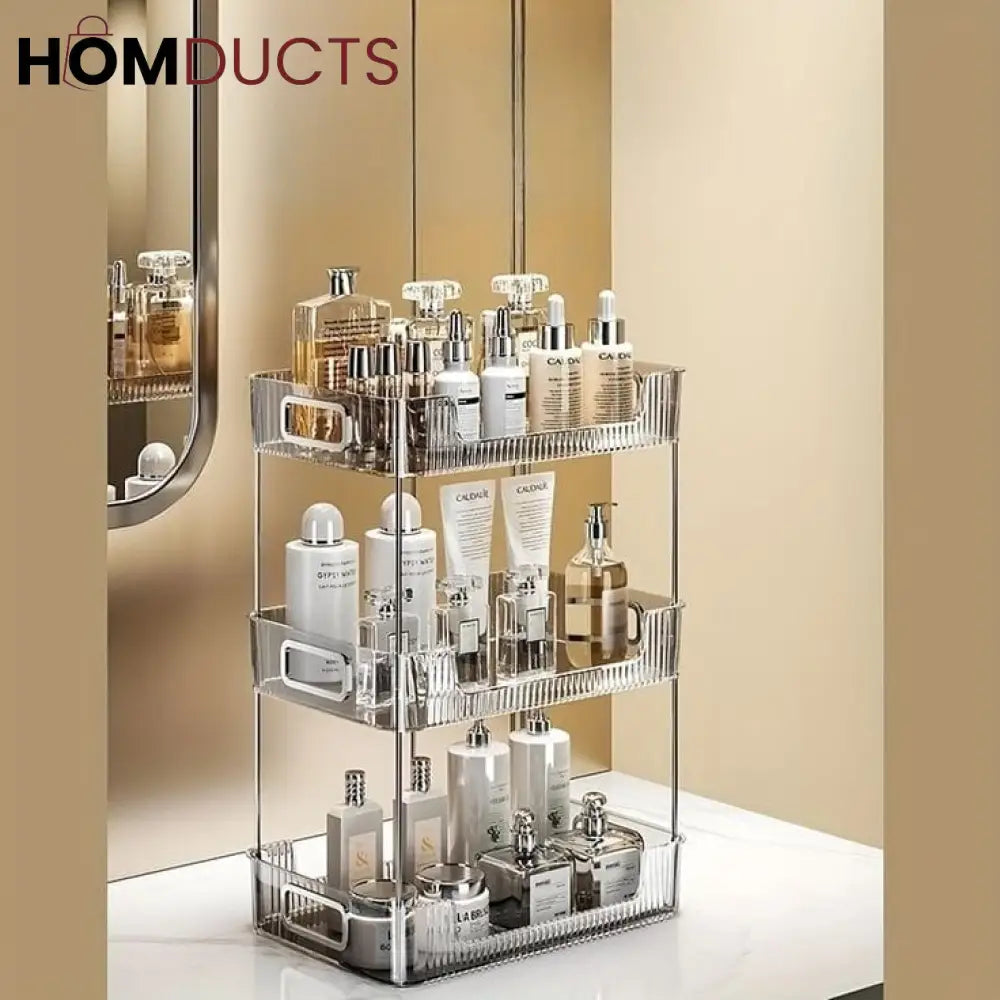 Acrylic Cosmetic And Multipurpose Storage Rack J & C Organizer