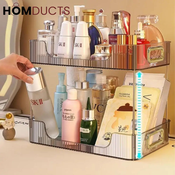 Acrylic Cosmetic And Multipurpose Storage Rack