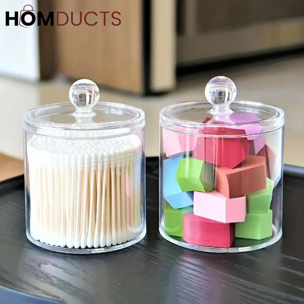 Acrylic Cotton Swab Holder