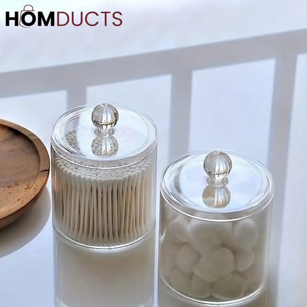 Acrylic Cotton Swab Holder