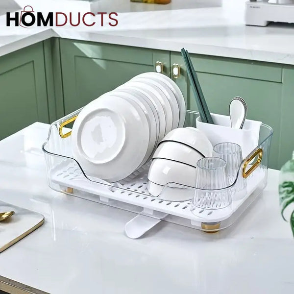 Acrylic Dish Drying Rack (Premium Quality)