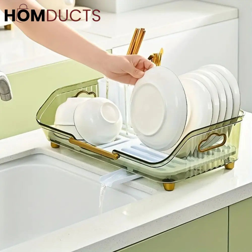 Acrylic Dish Drying Rack (Premium Quality)