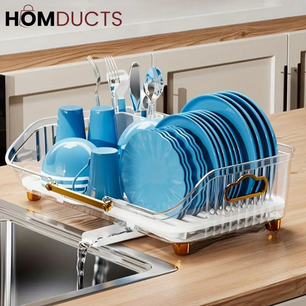 Acrylic Dish Drying Rack (Premium Quality)