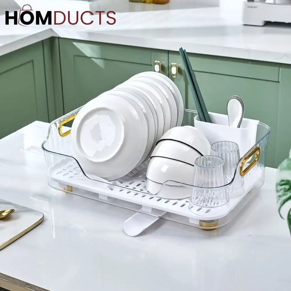 Acrylic Dish Drying Rack (Premium Quality)