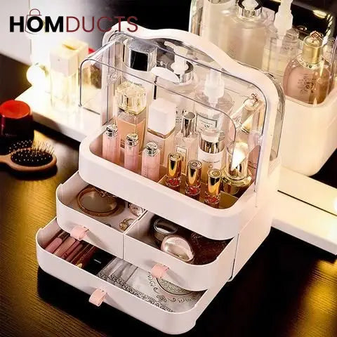 Acrylic Double Door Cosmetic Organizer J & C