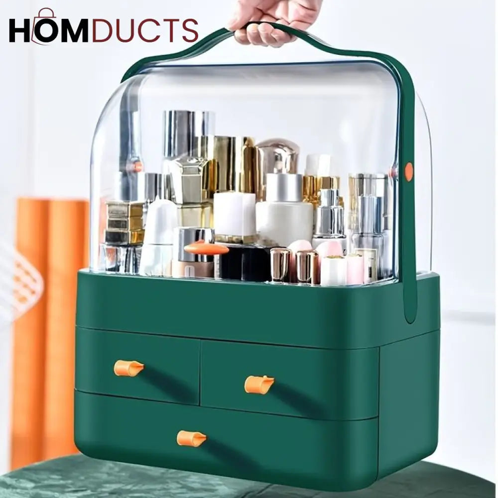 Acrylic Double Door Cosmetic Organizer J & C