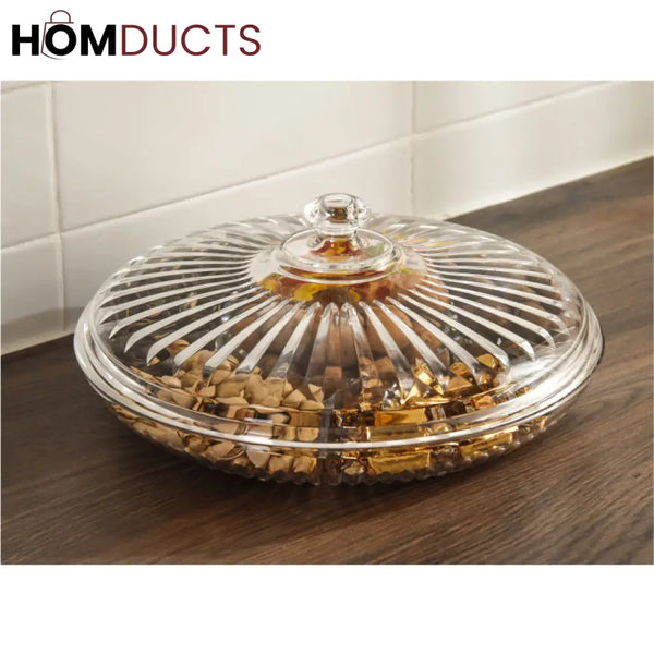 Acrylic Dry Fruit Tray