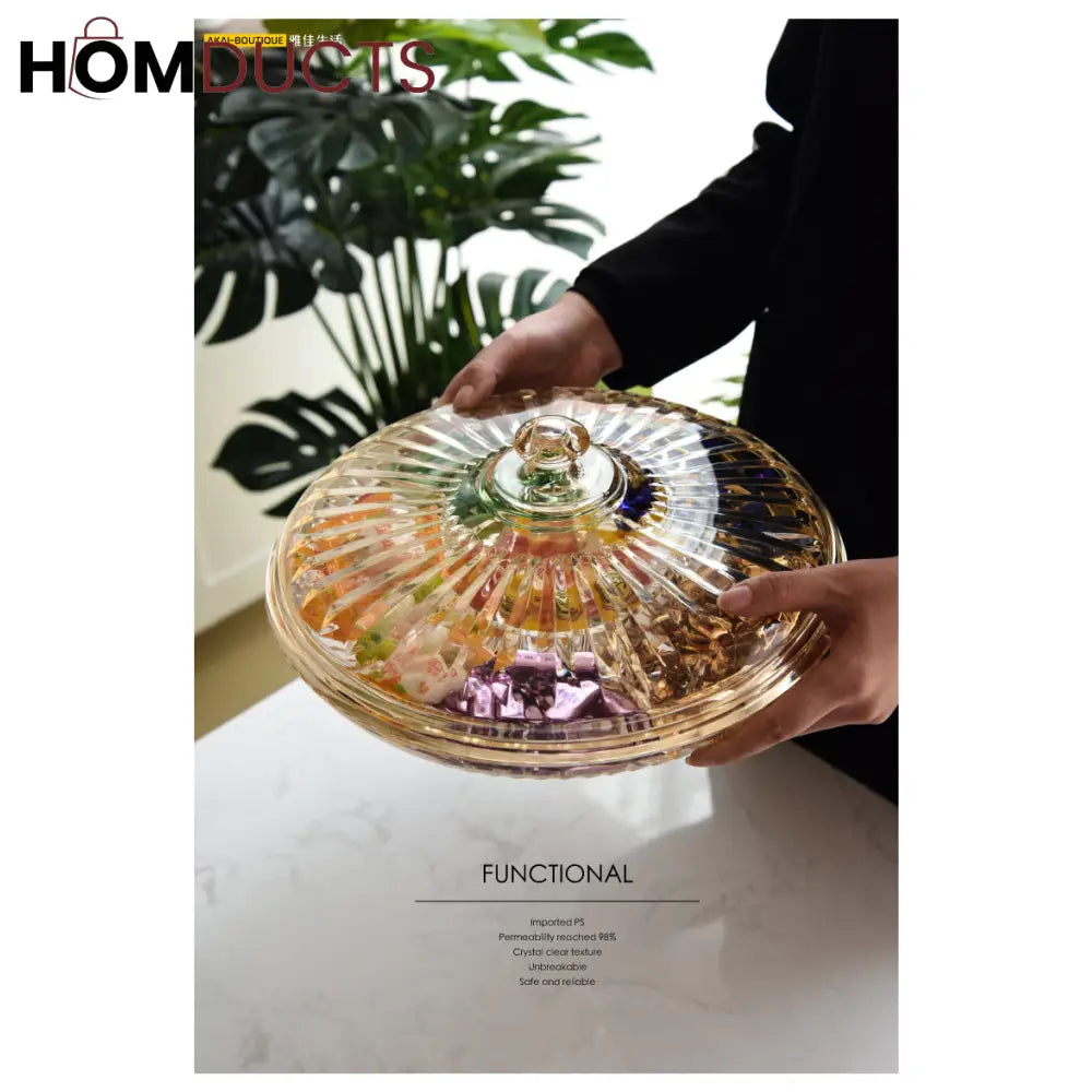 Acrylic Dry Fruit Tray