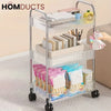 Acrylic Kitchen And Bathroom Storage Trolly