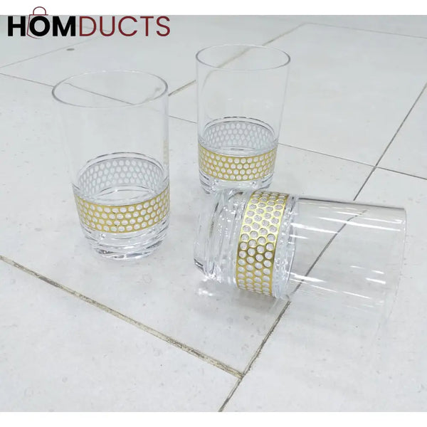 Acrylic Loop Style Glass Set