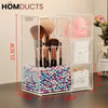 Acrylic Makeup Brush Organiser With Drawer J & C Organizer