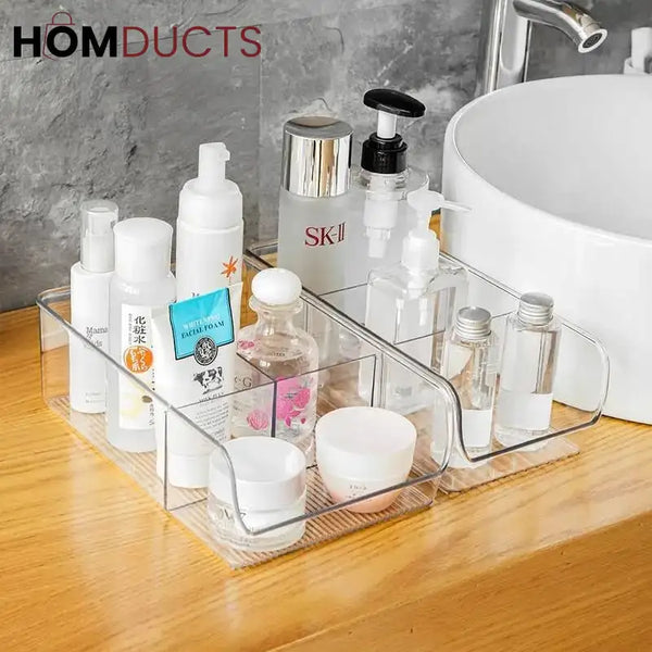 Acrylic Multi Compartment Storage Organizer