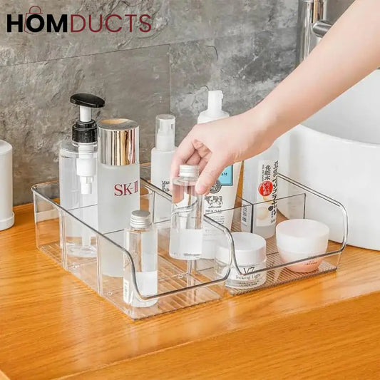 Acrylic Multi Compartment Storage Organizer