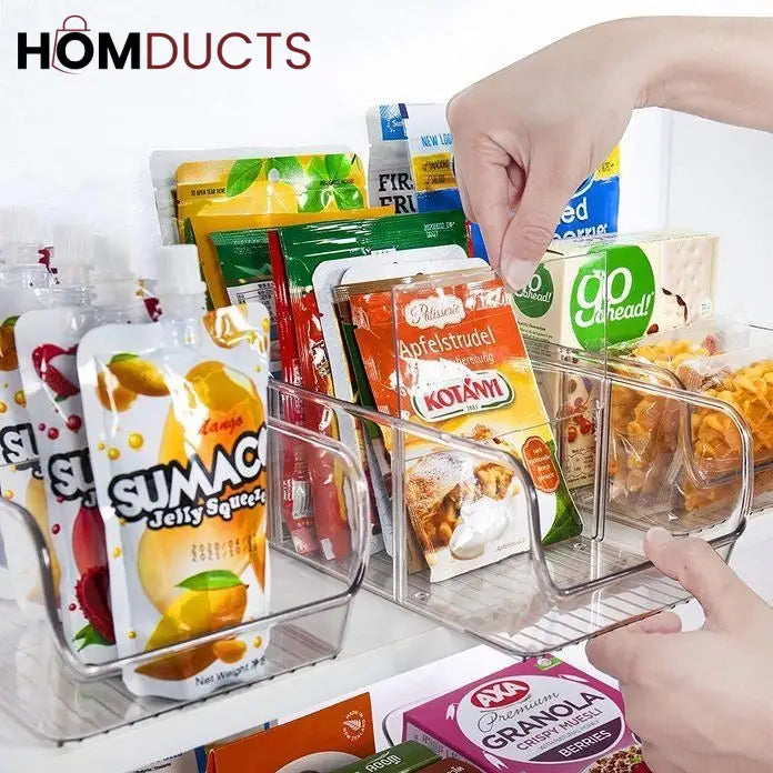 Acrylic Multi Compartment Storage Organizer