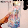 Acrylic Pearl Make - Up Brush Holder J & C Organizer