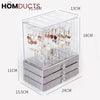 Acrylic Transparent Jewelry Organizer With Drawer J & C