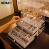 Acrylic Transparent Jewelry Organizer With Drawer J & C