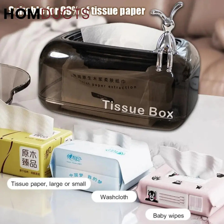 Acrylic Transparent Tissue Box