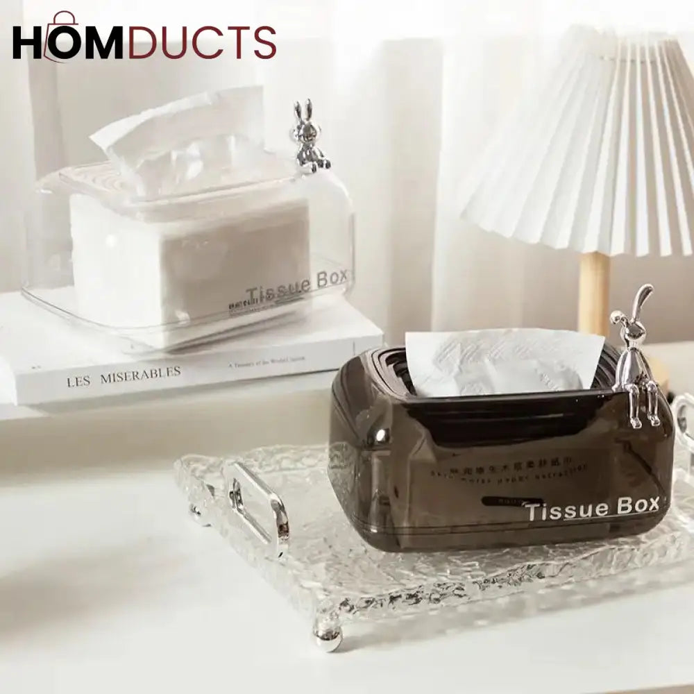 Acrylic Transparent Tissue Box