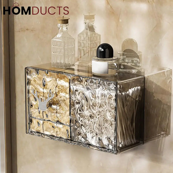 Acrylic Wall Mounted Glam Organizer