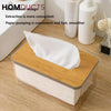 Acrylic Wooden Top Tissue Box