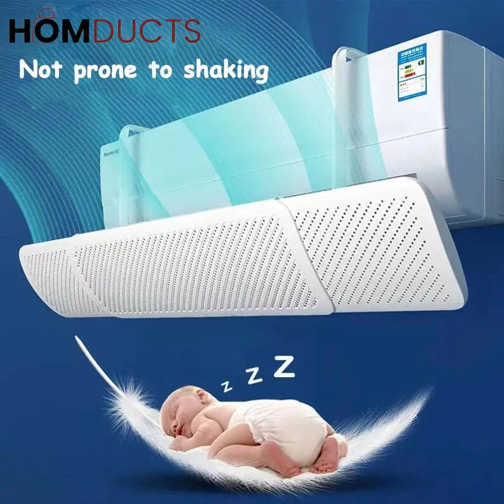 Adjustable Split AC Air Deflector - Universal Fit for Enhanced Cooling