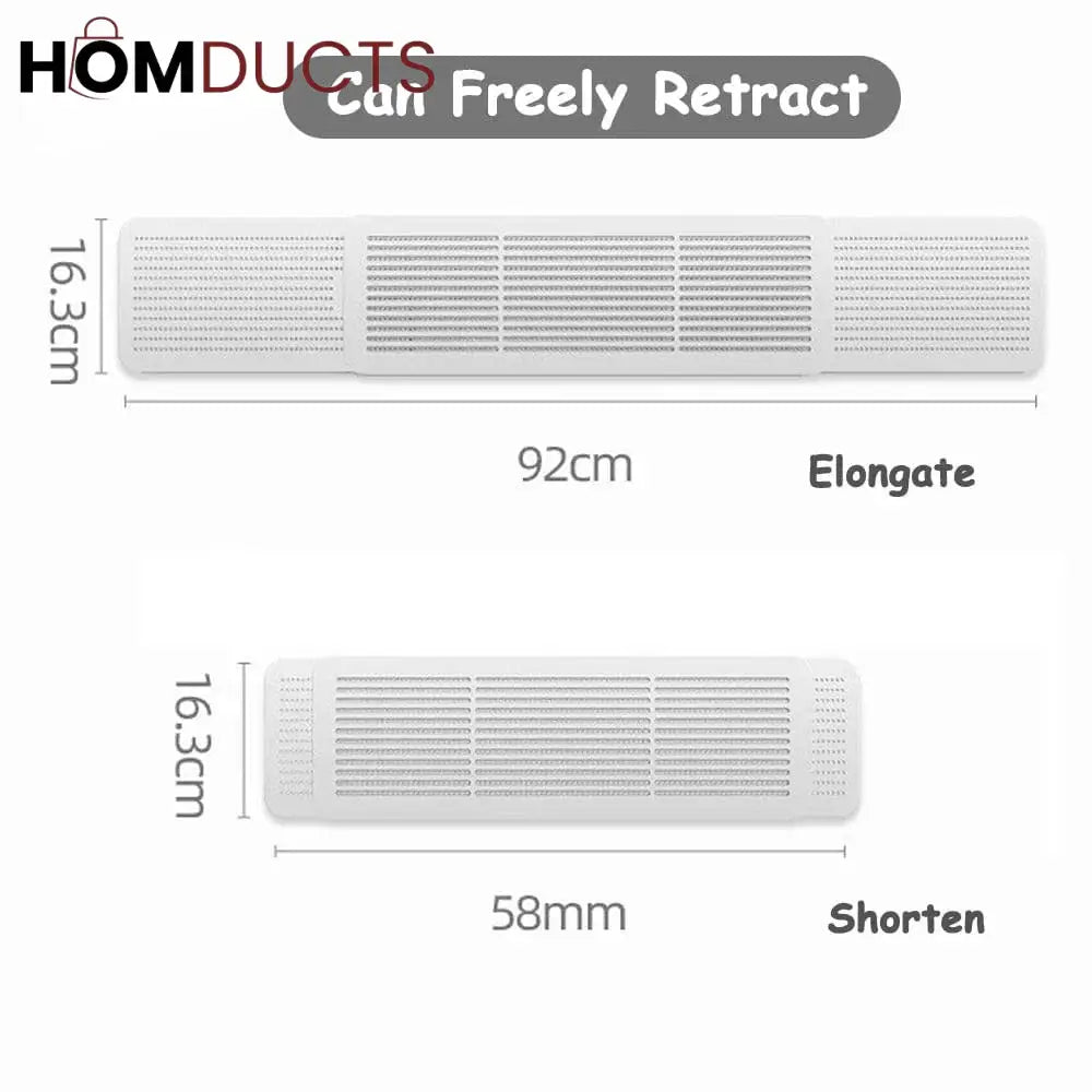 Adjustable Split AC Air Deflector - Universal Fit for Enhanced Cooling