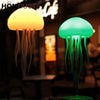 Aesthetic LED Jellyfish Night Light Lamp