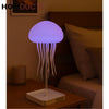Aesthetic LED Jellyfish Night Light Lamp