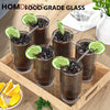 Aesthetic Straw Glass With Wooden Lid