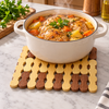 rectangular bamboo heat pad