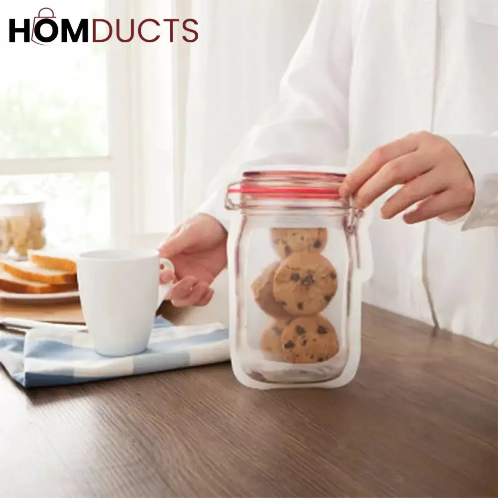 Airtight Mason Jar Pouch