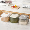 Airtight Rice Storage Container with Measuring Cup | Thickened Food Bin