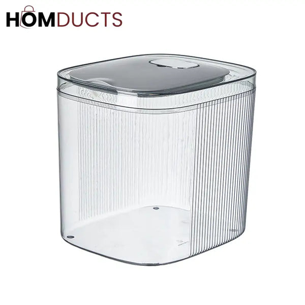 Airtight Rice Storage Container with Measuring Cup | Thickened Food Bin