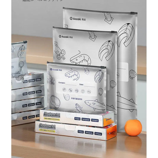 Aluminium Foil Sealed Preservation Bags (10Pcs)