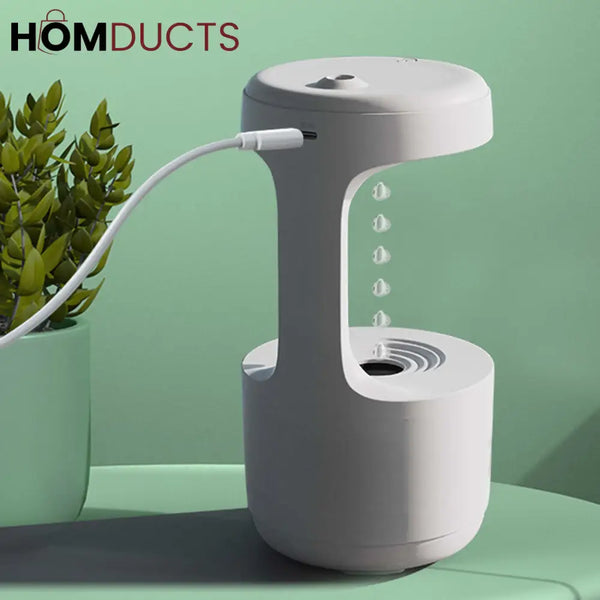 Anti Gravity Air Humidifier With Led Display