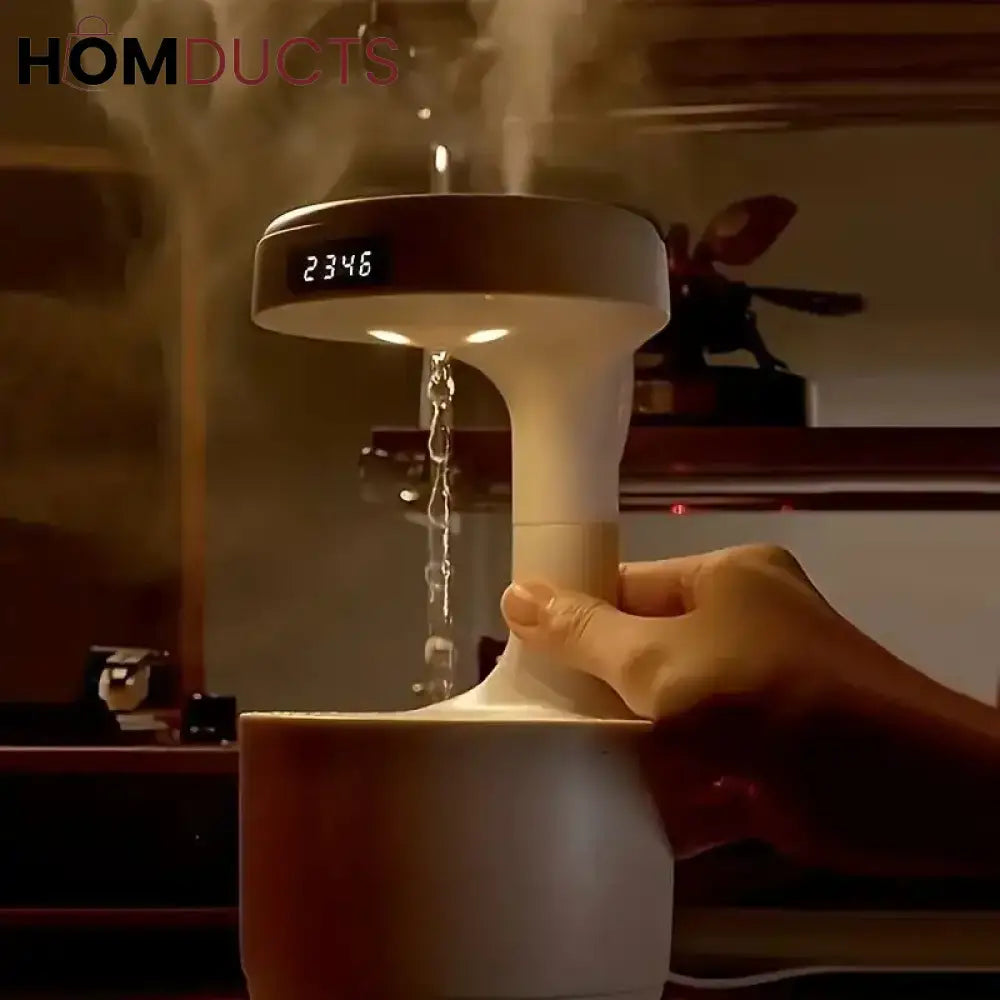 Anti Gravity Air Humidifier With Led Display