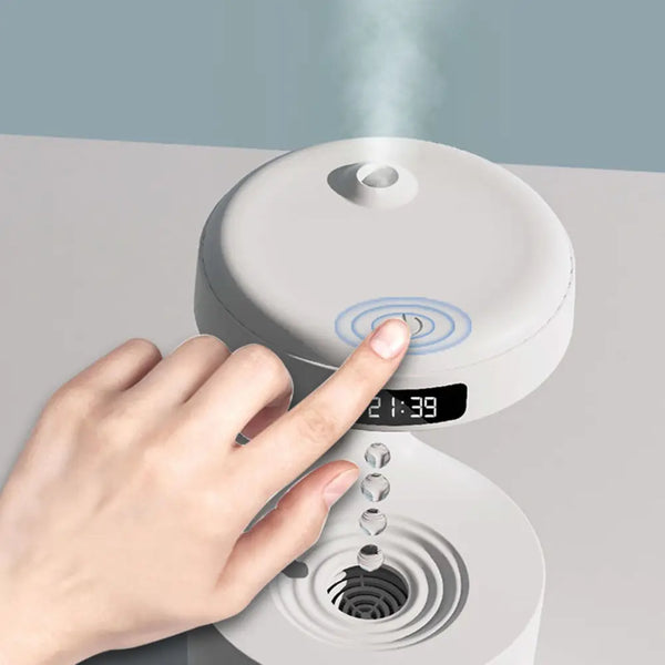 Anti Gravity Air Humidifier With Led Display