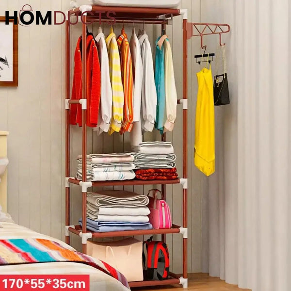 Attachable Cloth Hanging Shelf
