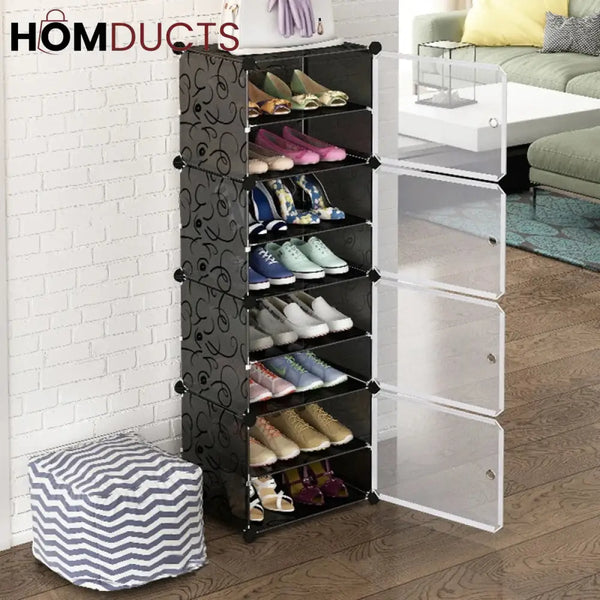 Attachable Cube Cabinets & Shoe Rack