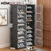 Attachable Cube Cabinets & Shoe Rack 10Layer Shelves Stands