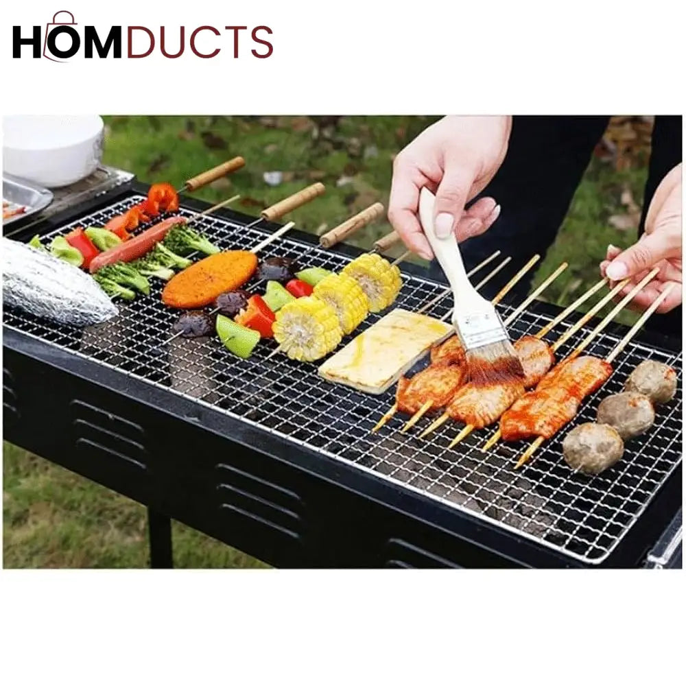 Authentic Portable Japanese Charcoal Grill with Stand - Outdoor BBQ & Camping