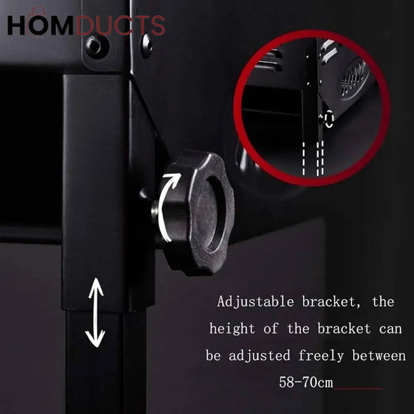 Authentic Portable Japanese Charcoal Grill with Stand - Outdoor BBQ & Camping