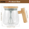 Auto Stirring Borosilicate Glass Cup