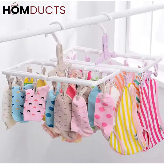 Baby Cloth Hanger 12 Clips