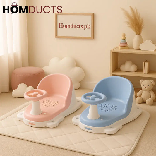 Baby Steering Activity Seat – Ergonomic Ride-On Toy for Toddlers