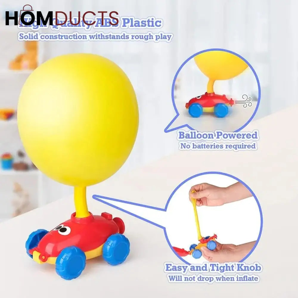 Balloon Launcher Car Toy Set
