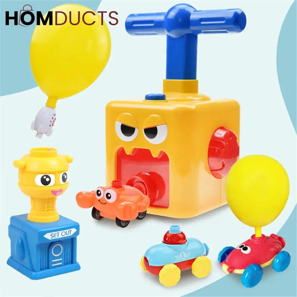 Balloon Launcher Car Toy Set