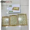 Bamboo Food & Tea Serving Tray (3Pcs)