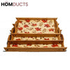 Bamboo Food & Tea Serving Tray (3Pcs)